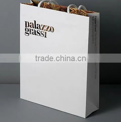Customized White Kraft Paper Bags, With Different Sizes, Whosale Paper Bags, Wine Bag