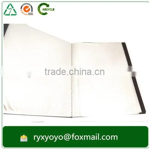 High Quality pp Clear Hard Plastic Pocket File Folder a4 Display Presentation Folder photo-2
