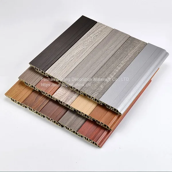 10cm Hidden Nail PVC Baseboard Wood Grain Gray Black White Footing Line Stone Plastic Floor Glue Corner Line Manufacturer Direct Sales photo-4