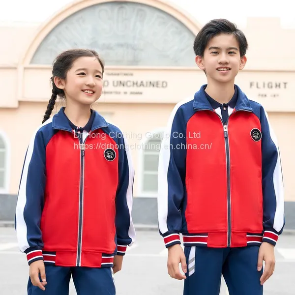 2023 New School Uniforms Children Long Sleeve Suit photo-3