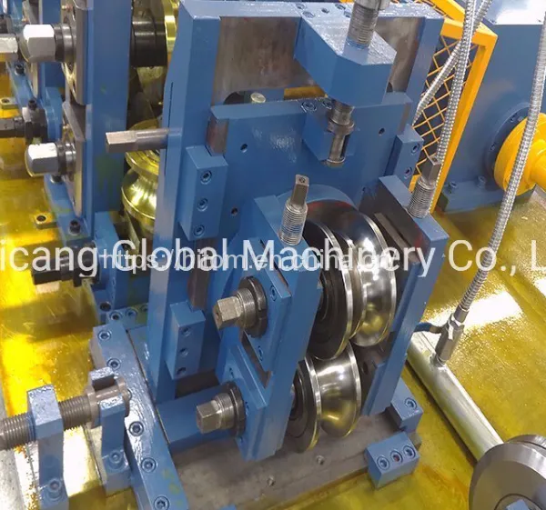 High Frequency Welded Carbon Steel Straight Seam Welded Tube Mill Pipe Mill Line
