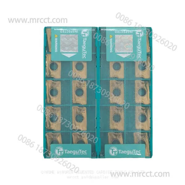 APKT1705PER-EM TT9080 Taegutecs Фрезы-вставки Apmt Taegutecs Tt9080 Taegutecs APKT Вставки из карбида