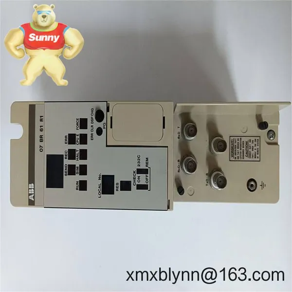 ABB 07BR61R1 (GJV3074376R1) – MasterBus 300 repeater for segment isolation and distance extension