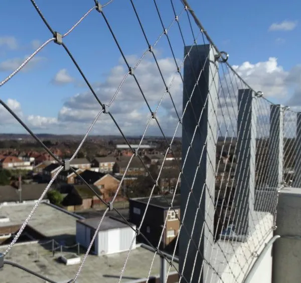 Anti‑Drone Net Galvanized /Stainless Steel High Tensile Stainless Steel Wire Rope Mesh for Facility Airspace Protection photo-4