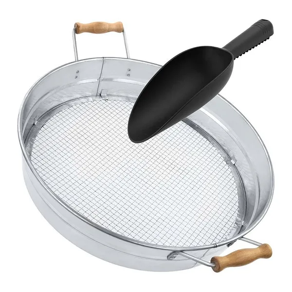 China Supplier 12 Inch Dutch Weave Sieves for Pharmaceutical Fine Sieving 316L Steel Grade Sand and Soil Sieves photo-5