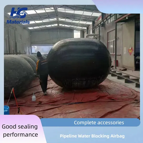Inflatable Rubber Pipeline Blocking Airbag for Pipeline Solution at Home