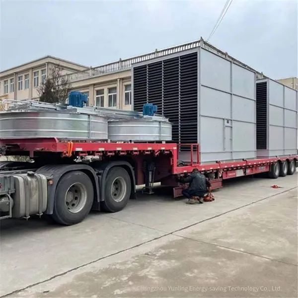 Square Cross-flow Cooling Tower With a Water Treatment Capacity of 200t. the Whole Machine is Shipped, and Free Installation is Provided.