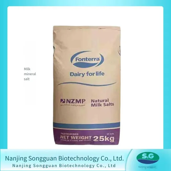 Food-grade Milk Calcium, Milk Mineral Salt, Whey Calcium, Nutritional Fortifier photo-3