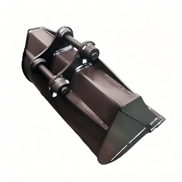 Fábrica Direta Balde de Bater OEM Personalizado 3T 800mm Laterais Alargadas Ângulo de Talude Fixação Parafusada na Borda Fabricante