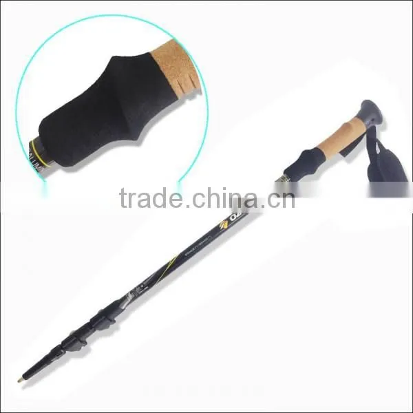 3 Sections Aluminum 7075 External Lock Trekking Pole photo-4