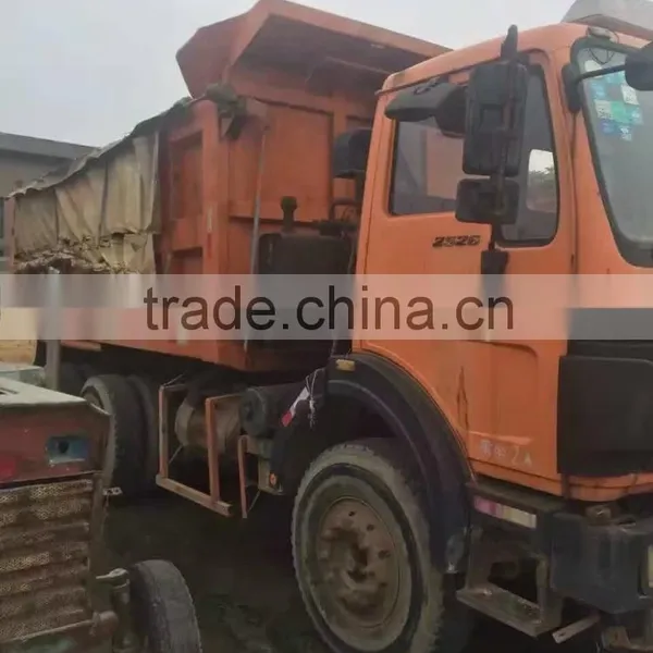 Germany Made Beiben 25t Dump Truck Used Condition Benz 25t Dump Truck Second Hand 8*2 Tipper Beiben 25t Dump Truck for Sale photo-3