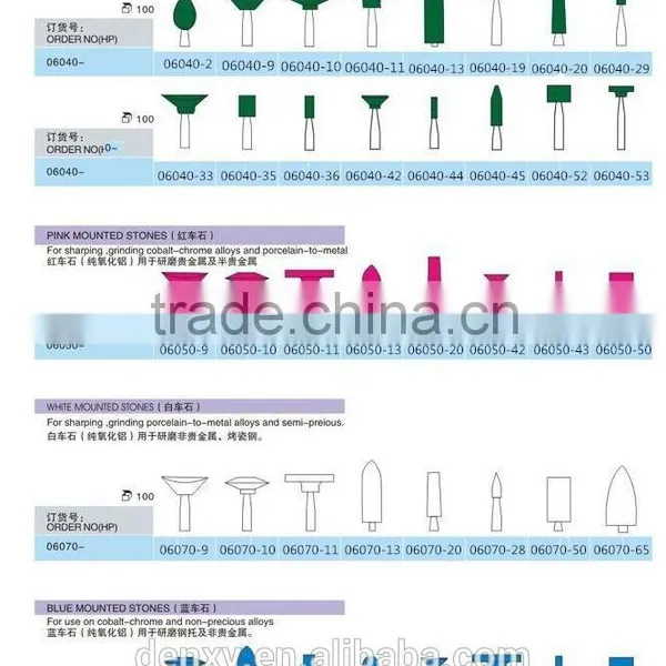 Diamond Dental Polishing Burs Silicon Polishing Burs Dental Supplies photo-4