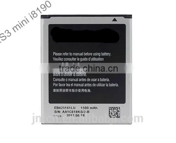 Hot!Replacement Li-ion Cell Phone Battery for Samsung Galaxy S3 Mini I8190 photo-2