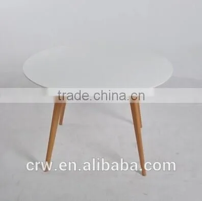 DT-4046-1 Classic Eco-friendly Solid Wooden Round Dining Table Dining Room Furniture photo-3