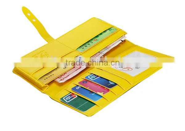 PU Leather Long Women Wallet photo-5