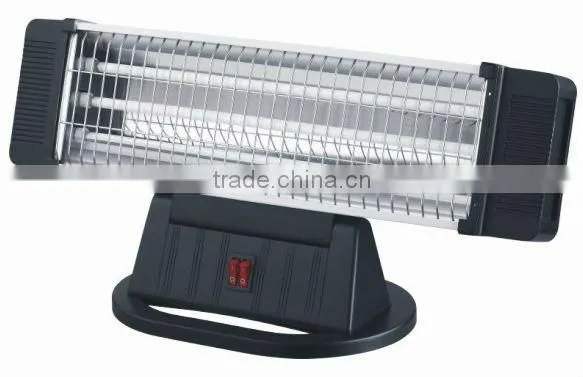 3heating 400W/800W/1200W CE/GS/ROHS Safety Tip Over Switch/ Electric Heater Quartz Heater for Home