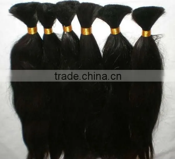 Top Quality Grade AAA Indian Remy Human Hair Bulk