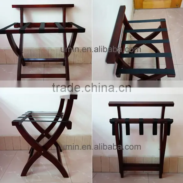 Hotel Luggage Wood Rack photo-3