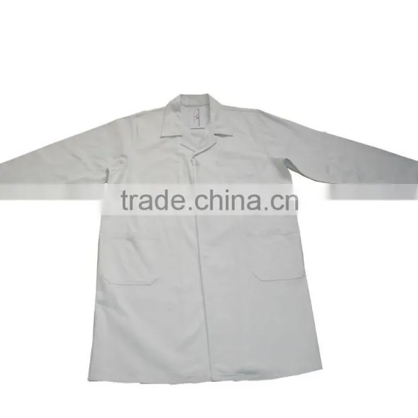 100% Cotton Material Nursing Cover Doctor Uniform Hospital Working Coverall With Customer Logo Cheap photo-3