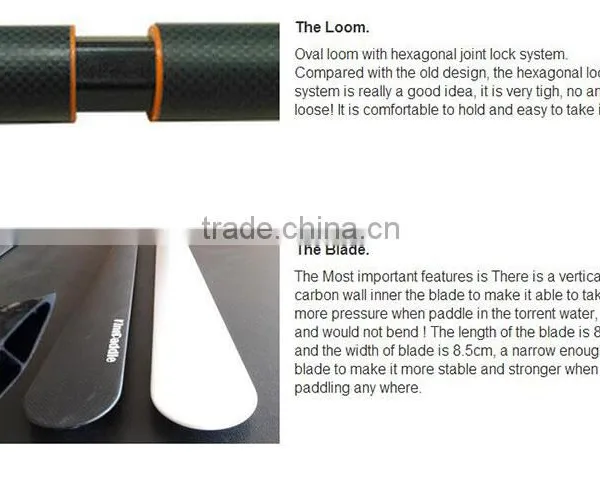 High Quality Carbon Fiber Kayak Greenland Paddle photo-3