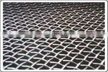 Crimped Wire Mesh With Black Steel Wire