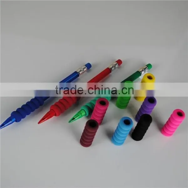 Soft Ball Pen or Pen Grip Muti-colored for Kid Student School Office Suppl photo-4