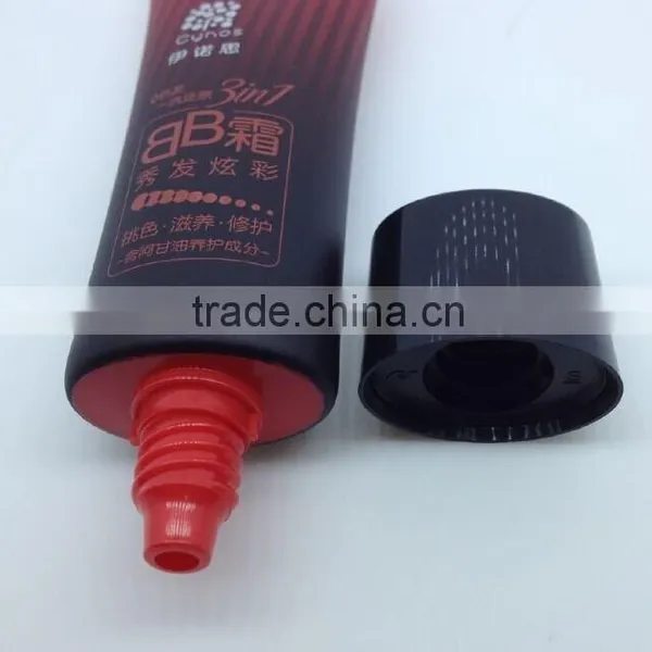 New Premium Plastic Tube Cosmetic Packaging With Square Acrylic Cap photo-6