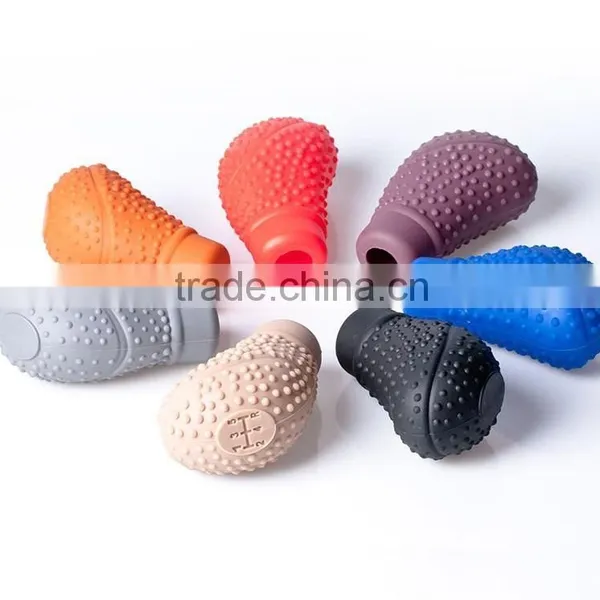 Hot Sell Colorful Silicone Car Shift Knob Covers photo-2