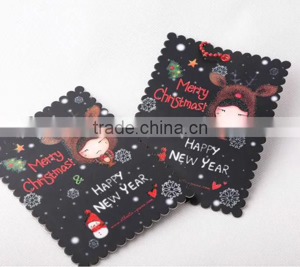 Black Gift Tags, Black Paper Gift Tags and Paper Hang Tags Black Customized in China photo-6