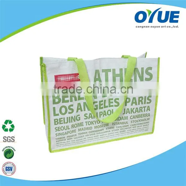 Wholesale Recyclable pp Woven Shopping Tote Bag photo-3