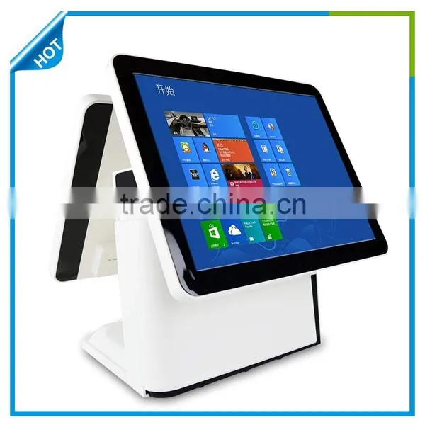 15 Inch Dual Screen Pos Terminal System Touch Screen Retail Pos System (Gc066) photo-3
