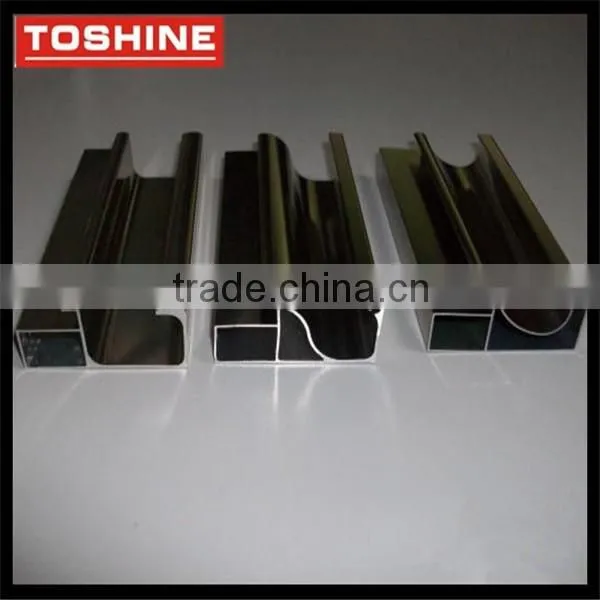 2014 Hot Sale High Quality Clear Anodized Wardrobe Door Aluminum Profile photo-5