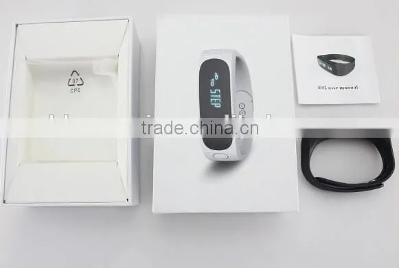 Factory IP67 Waterproof E02 Pedometer Calorie Counting Smart Bluetooth Bracelet photo-6