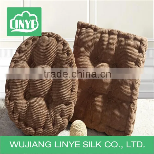 Big Size Soft Corduroy Round Seat Cushion, Floor Cushion photo-3