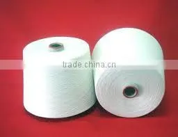 SELL YARN: POLYSTER/COTOTN( 65/35; 75/25; 80/20; 70/30,...) CARDED FOR WEAVING AND KNITTING NE: 20s,30s,45s,20/2,30/2,45/2,... photo-3