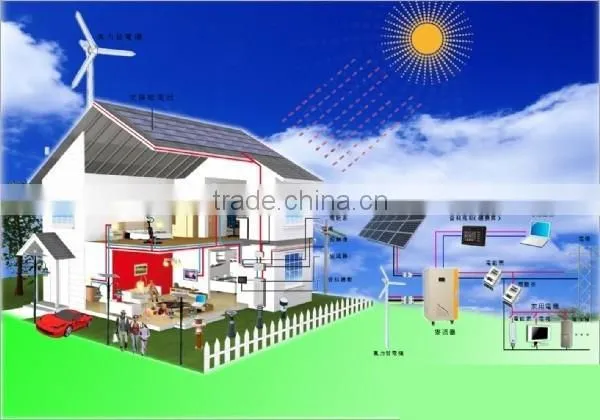 Nice Power 2kw Solar Energy System 2000w Solar Home System
