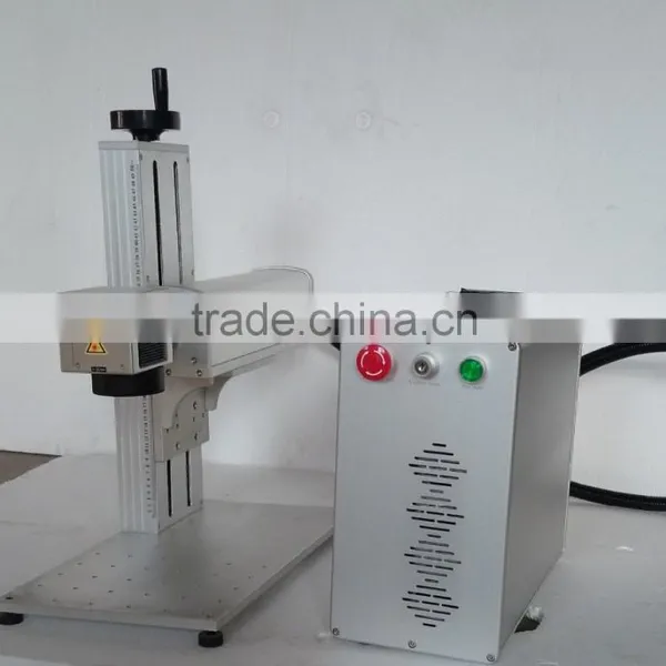 10w Portable Fiber Date /bar Code Marking on Metal Laser Engraving Machine photo-3