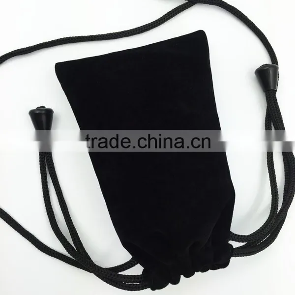 Velvet Pouch With Drawstring Small Velvet Pouches for Jewelry/camera Lens/mobile photo-2