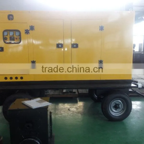100kva Trailer Generator Set Stamfrod Alternator With Cummins Engine photo-2