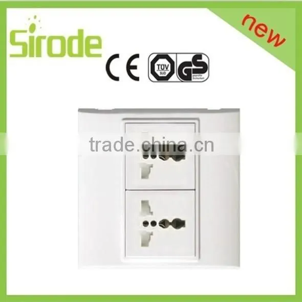 EU/UK/USA 2G Universal American Standard Wall Electrical Socket Outlet photo-4