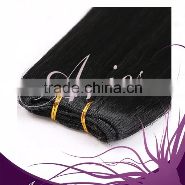 100% Virgin Remy Real Human Hair Extensions Hair Weft photo-2