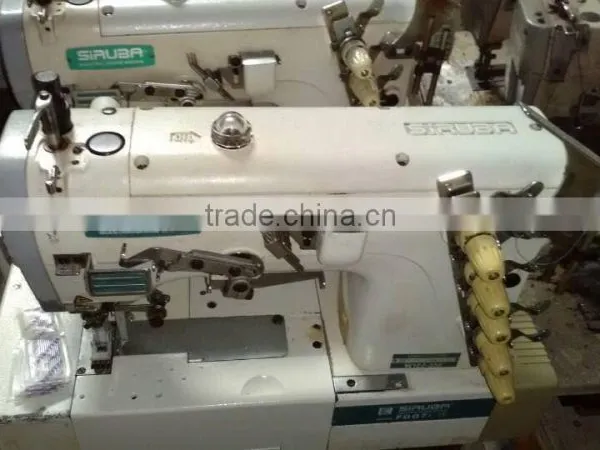Low Price Used Japan Siruba Interlock Industrial Sewing Machine for Selling photo-3