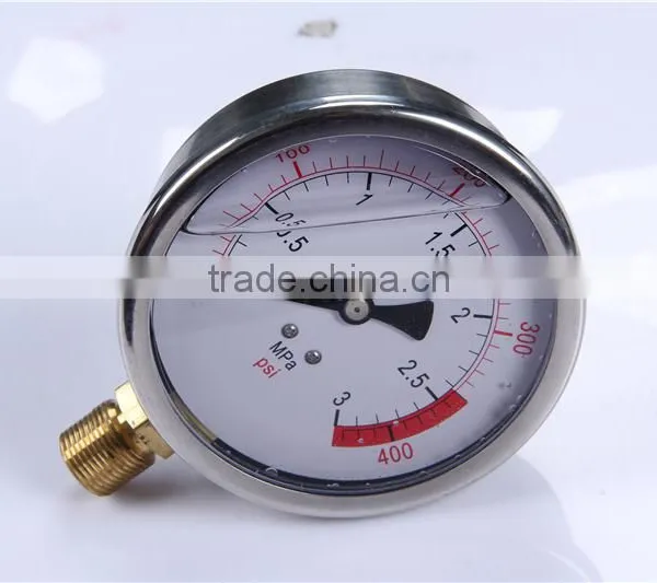 Hot Sale Products China Easy to Read 0-600bar ac Pressure Gauge photo-2