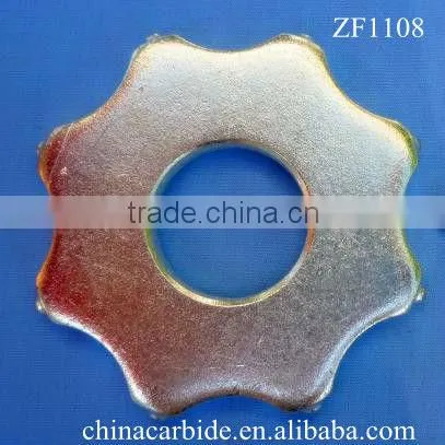 8 Teeth Tungsten Carbide Scarifier Cutters in Floor Preparation photo-3