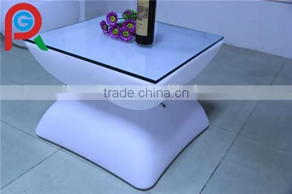 RIGEBA Hot Selling!LED Furniture Led LED Bar Table Shining Double Table Square/round Table Lamp photo-4