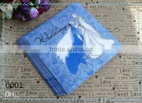 Cheap Price Printed Napkins Paper photo-5