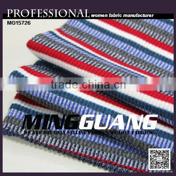 2016 Newest for Lady's Clothes or Skirt Hot Sell in Europe Rib Knit Fabric photo-3