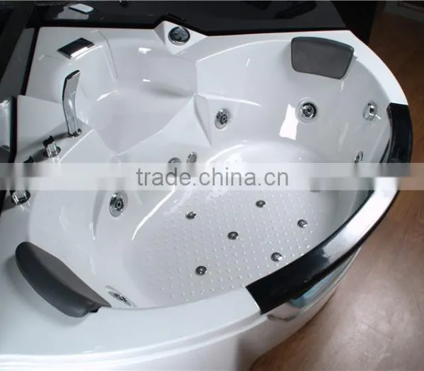 China Bathtub Manufacturer Freestanding Pedestal Tub, Bathtub for Two, Whirlpool Tub Canada photo-2