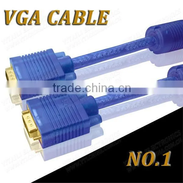 High Quality 15pin VGA Cable With Two Ferrites photo-3