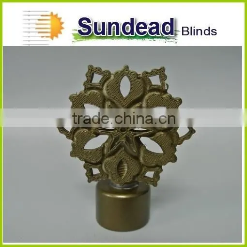 Designer Curtain Pole Classical Style Curtain Accessory for Wholesale Curtain Finial photo-2